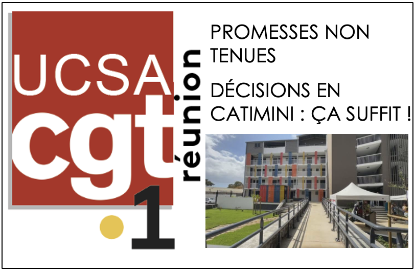 Promesses non tenues décisions en catimini : ça suffit !